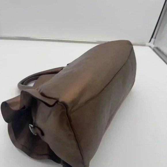 PRADA Rovere Mordore Nappa Leather Bauletto - Picture 9 of 16